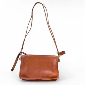 Coach Brown Leather Crossbody Bag
